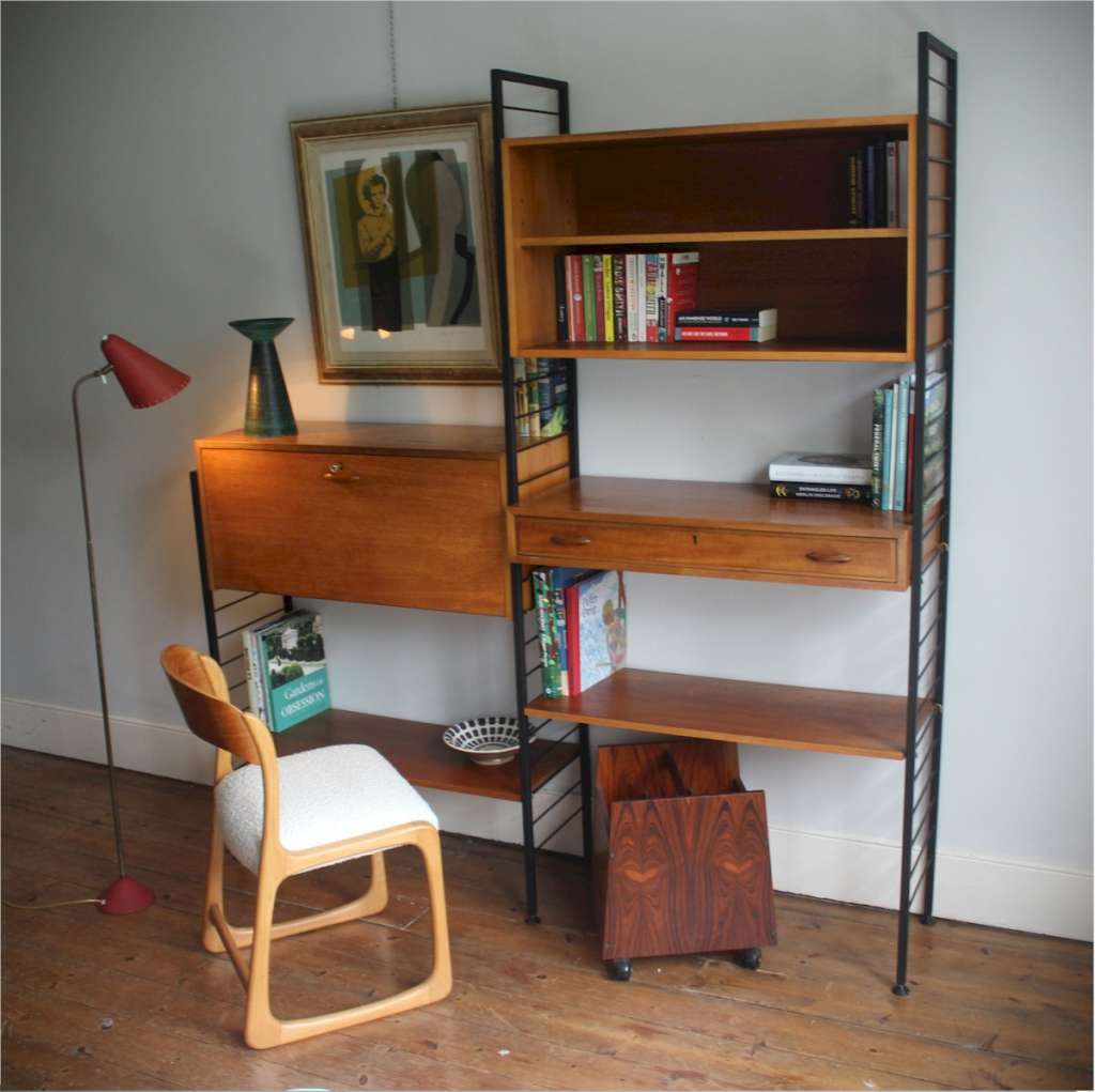 Ladderax modular shelving system