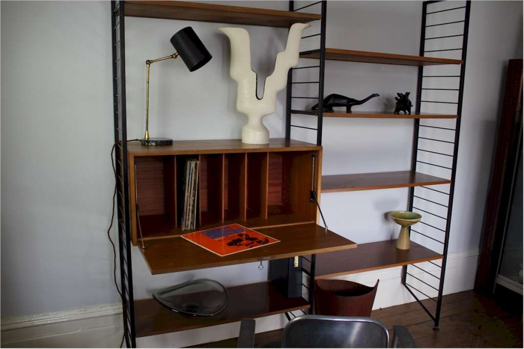 Ladderax shelving system by Staples. Mid Century Furniture Art