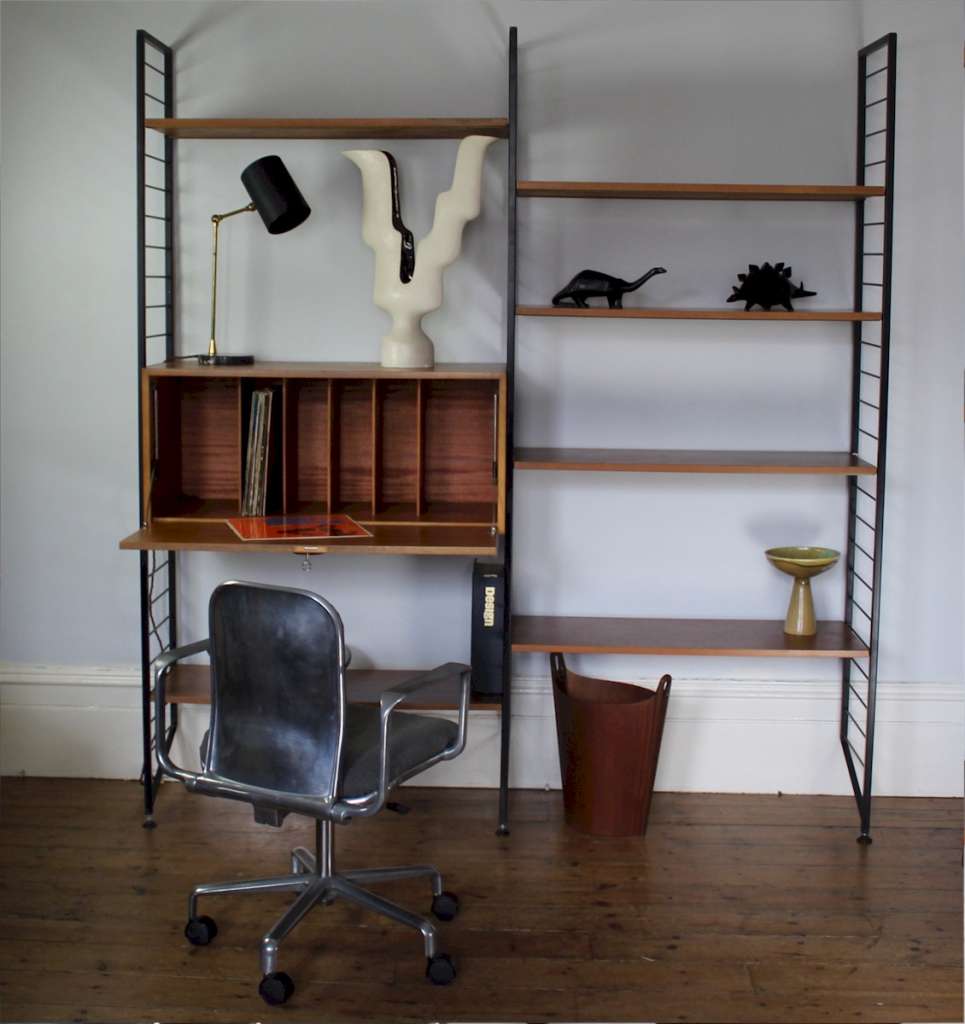 Ladderax shelving system by Staples. Mid Century Furniture Art