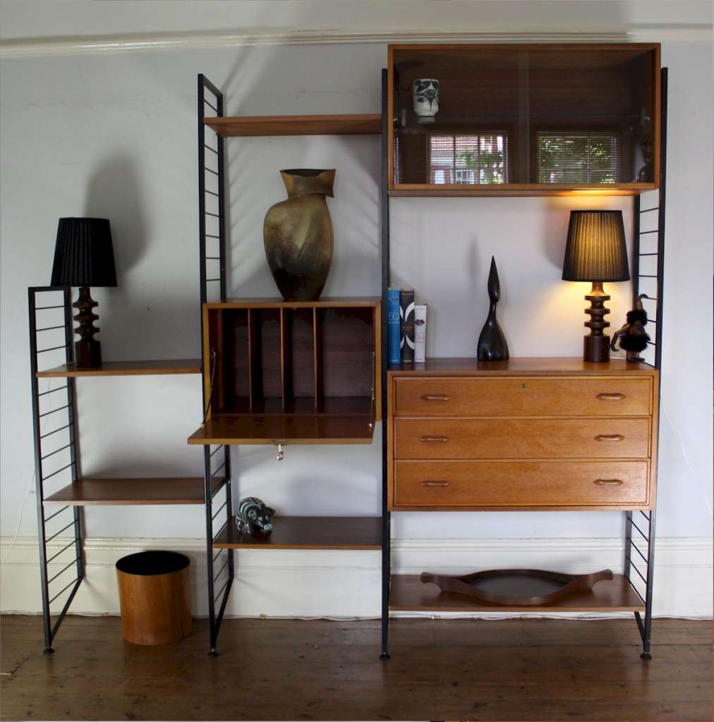 Ladderax shelving system by Staples c1960's Sold Art Furniture