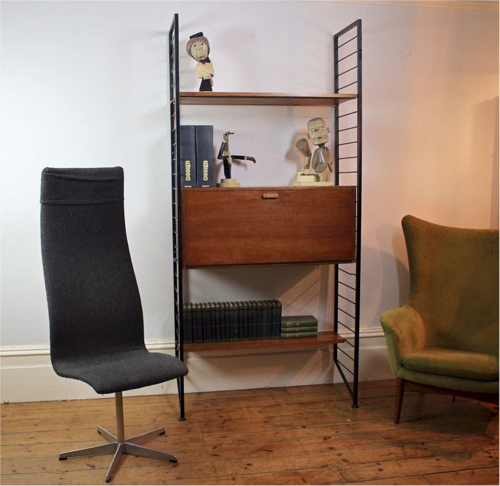 Single bay Ladderax shelving system Mid Century Furniture Art Furniture