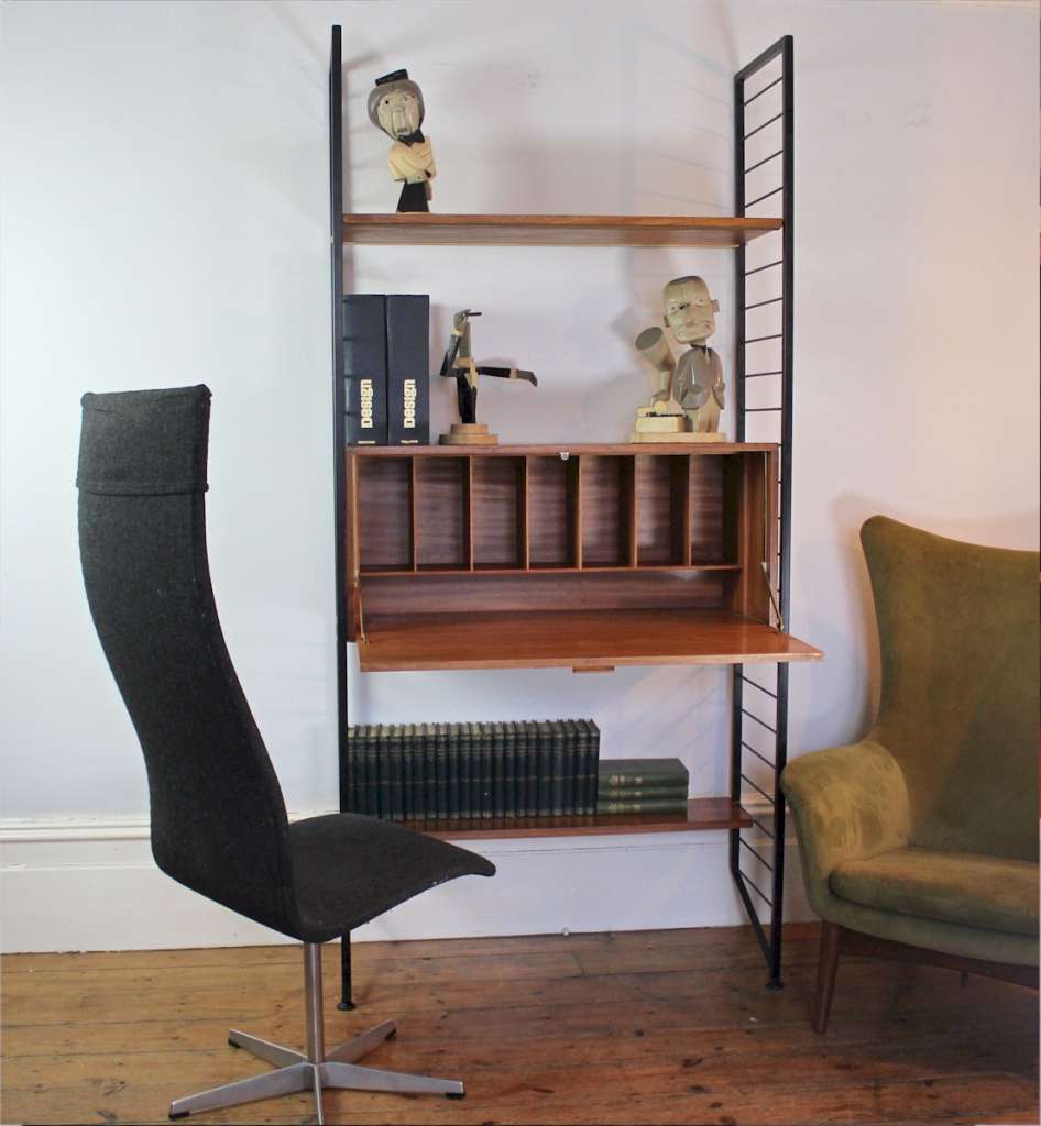 Single bay Ladderax shelving system Mid Century Furniture Art Furniture