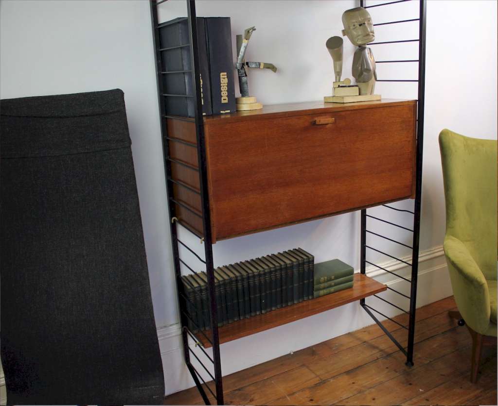 Single bay Ladderax shelving system Mid Century Furniture Art Furniture