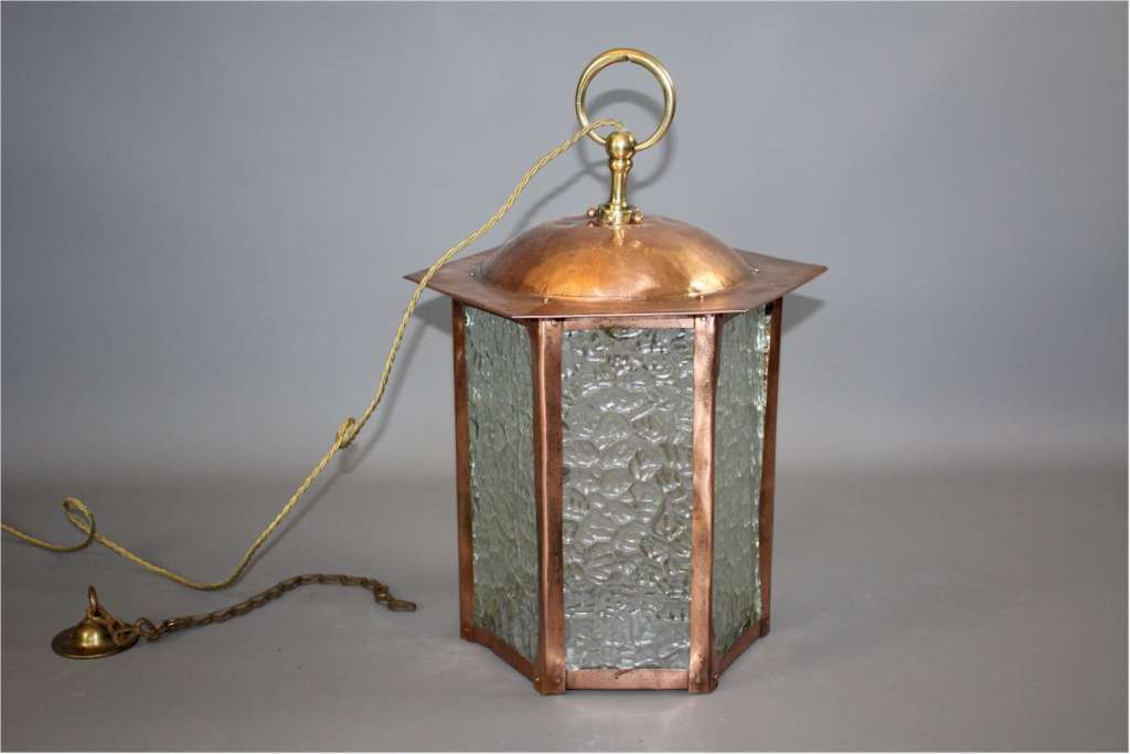 Large copper lantern Art Furniture
