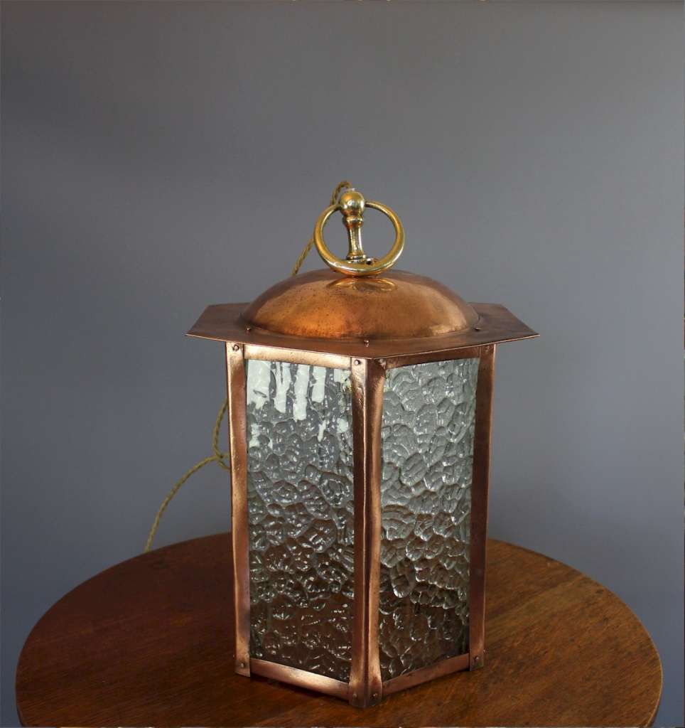 Large copper lantern Art Furniture