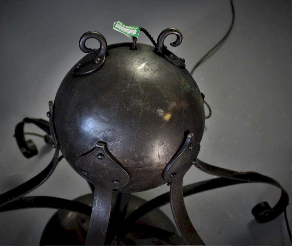 Large Impressive Arts And Crafts Centre Light