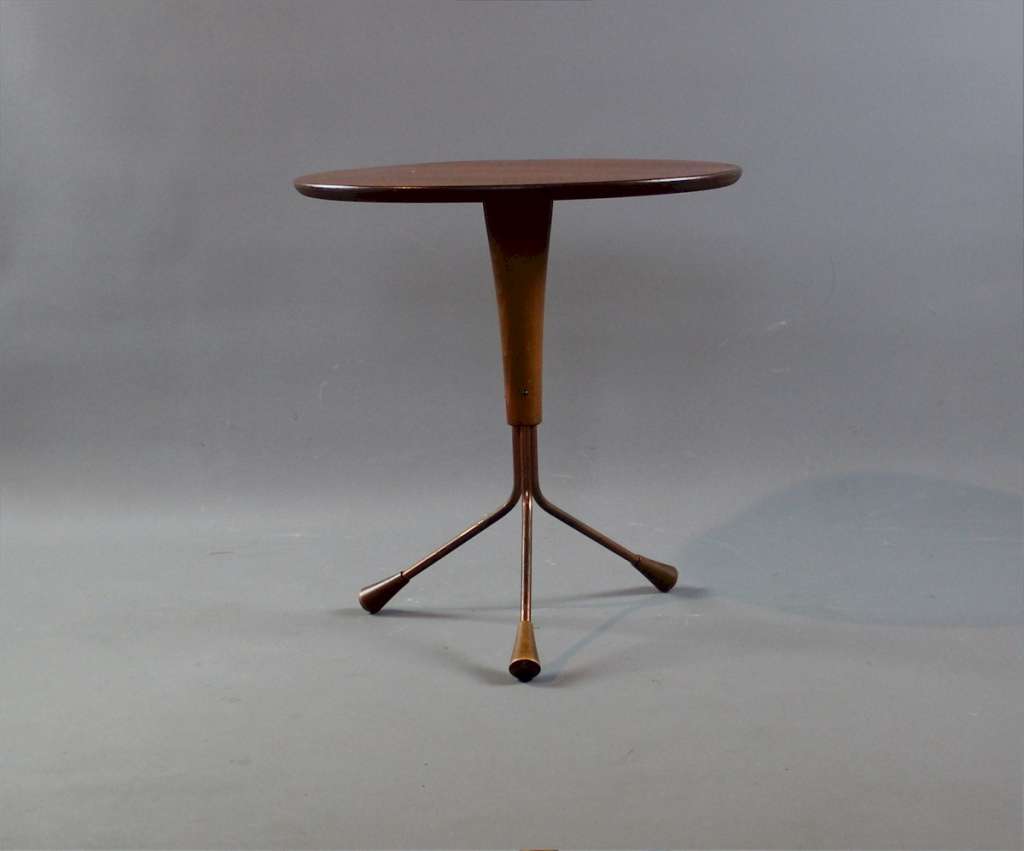1960's teak side table by Swedish designer Albert Larsson