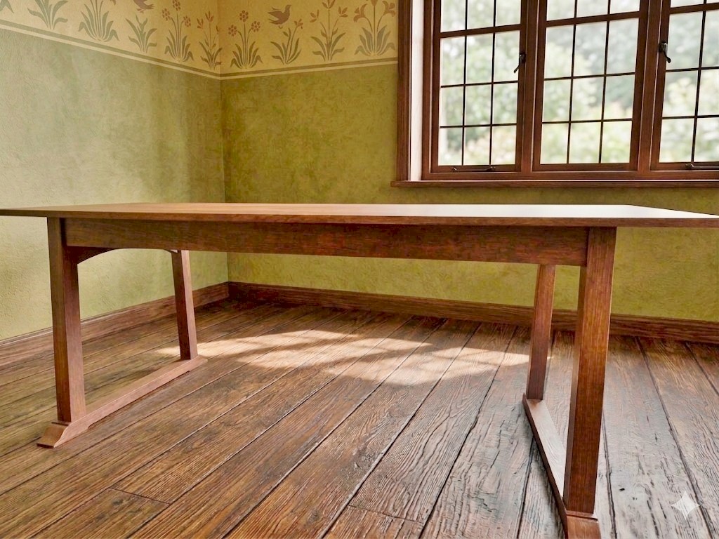 Heals Letchworth dining table in oak
