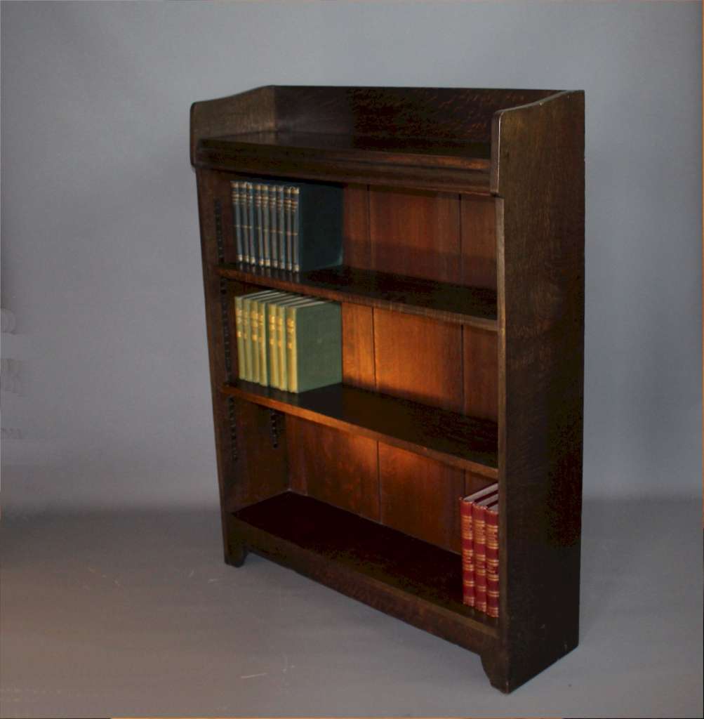 Oak Liberty & Co arts and crafts bookcase c1900