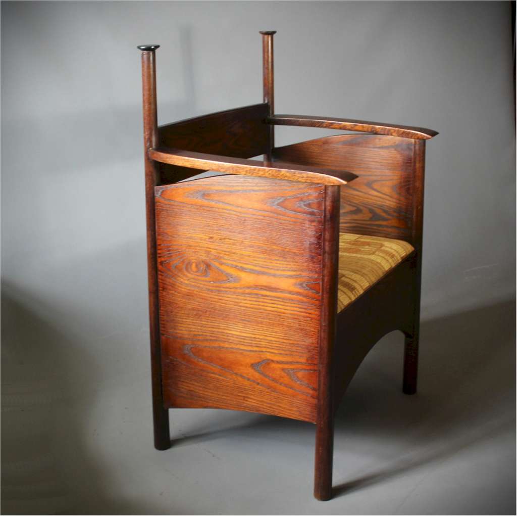 Charles Rennie Mackintosh style armchair