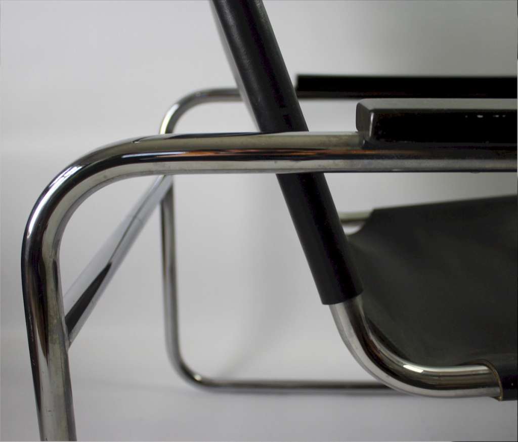 Bauhaus Model B35 Lounge Chair by Marcel Breuer for Thonet