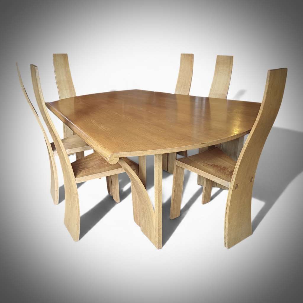 Dining table by Robert Williams for Pearl Dot Islington