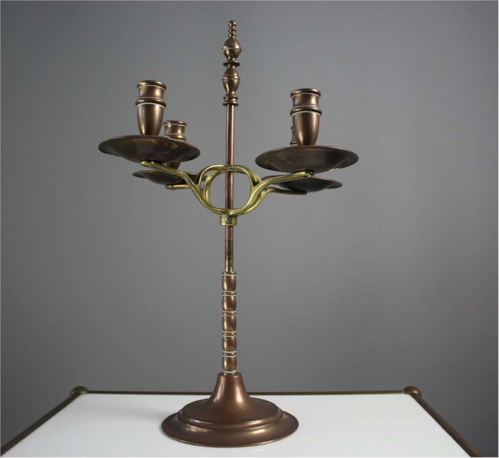 Arts and Crafts candelabra by Peerage