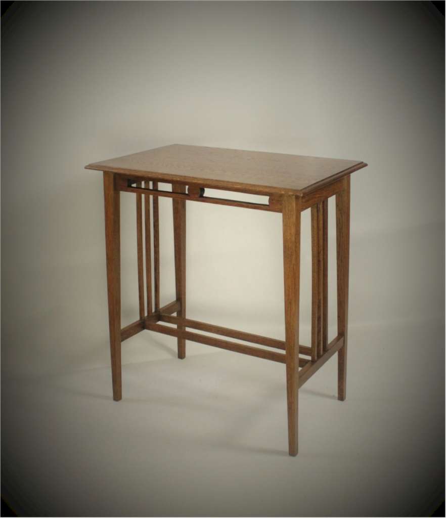 Oak rectangular side table, | LATEST STOCK | Art Furniture