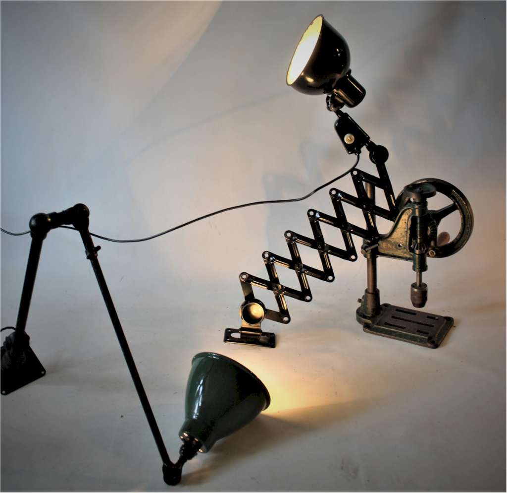 Bauhaus German Scissor Wall Lamp From Reif Dresden