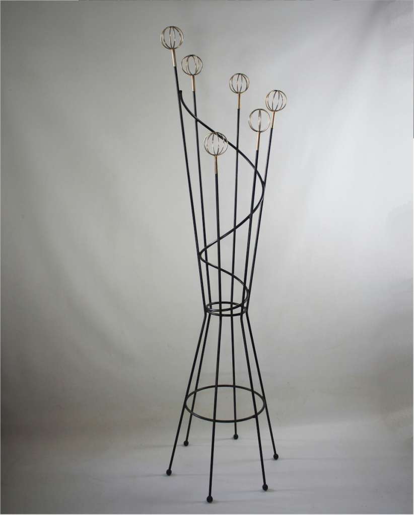 Mid Century Hat Rack by Roger Feraud