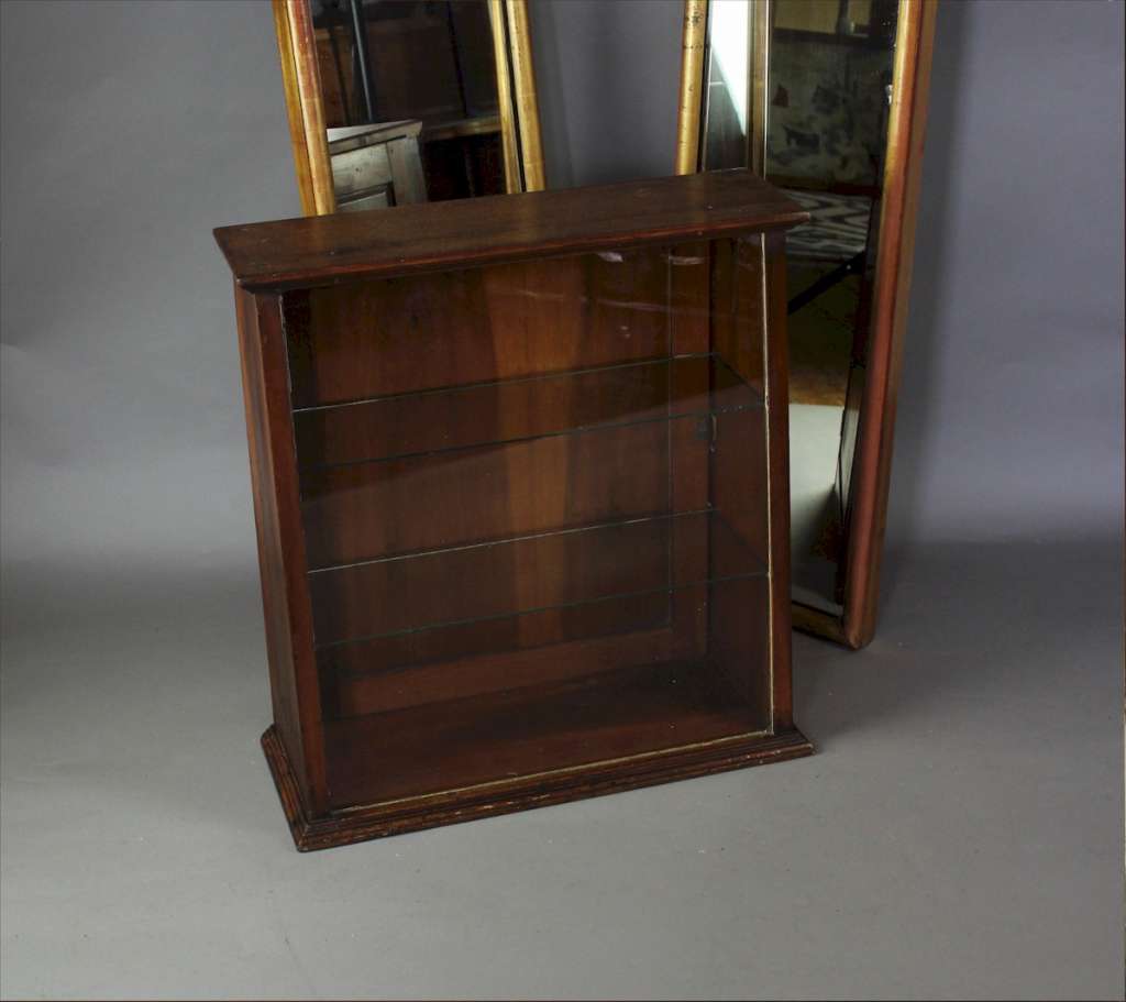 Victorian mahogany counter top display SOLD Art Furniture