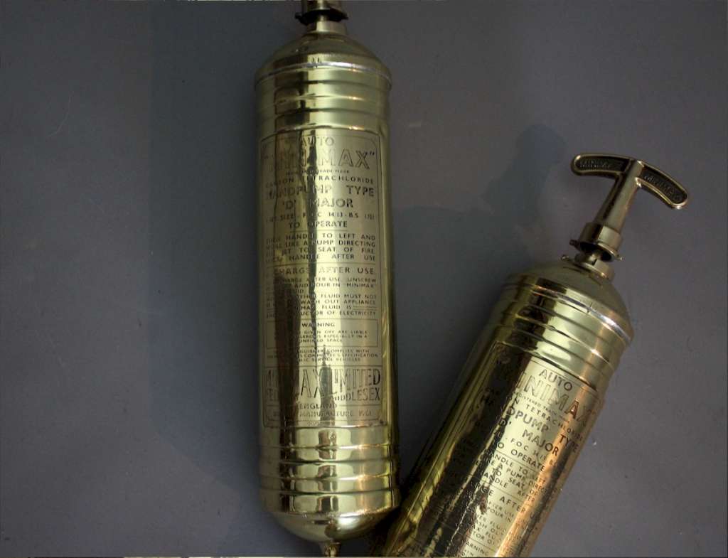 Highly Polished Auto Minimax brass fire extinguisher Shop Fittings