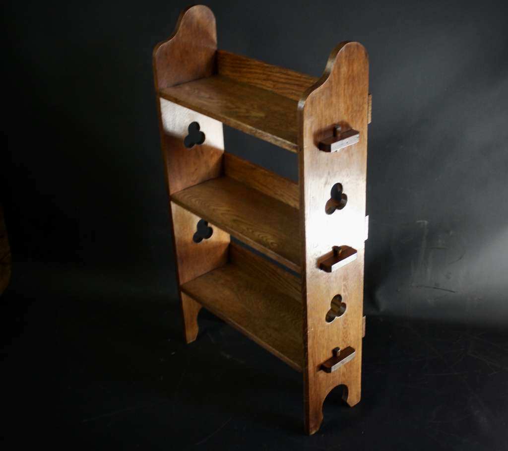  Arts & Crafts Sedley oak bookshelf Liberty & Co