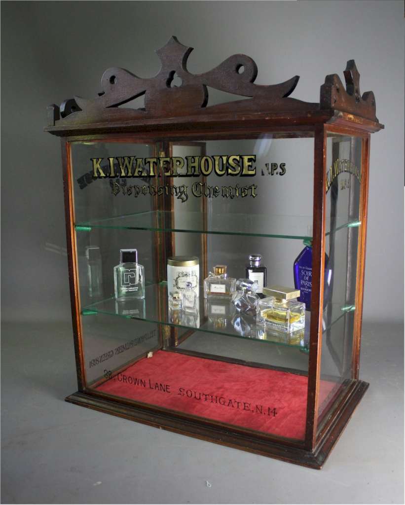 Original Pharmacy display cabinet