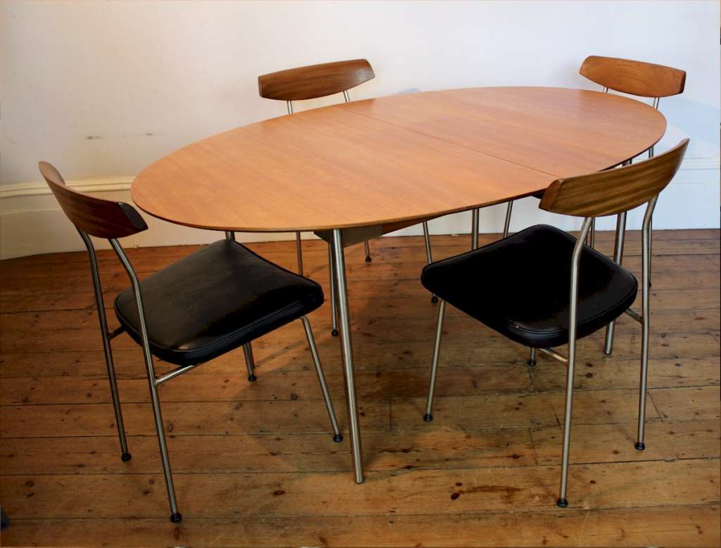 Sylvia and John Reid Stag furniture dining suite. SOLD Art Furniture