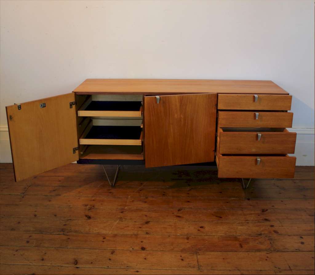 Sylvia and John Reid Stag furniture dining suite. SOLD Art Furniture