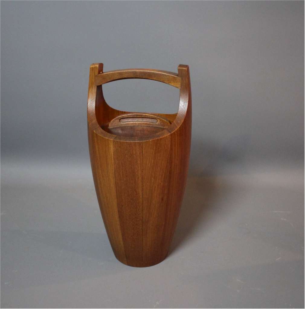 Teak Ice Bucket By Jens Quistrgaard For Dansk Denmark