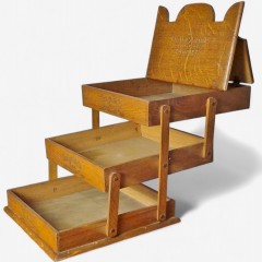 Expanding handkerchief cabinet ' Colorstand'