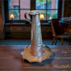 Arts and crafts candlestick Pool of Hayle