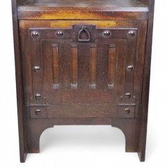 Liberty & co coal/log box iron strap hinges