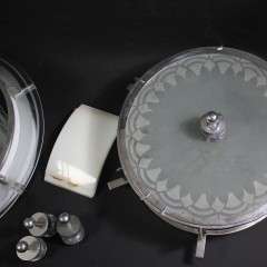 4 Art Deco Plaffoniers from The Dorchester Hotel