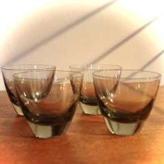 4 smoked tumblers Holmegaard