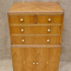 1930's tallboy probably Bath Cabinet Makers