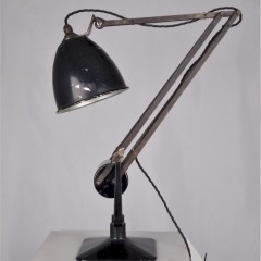 Hadrill and Horstmann anglepoise lamp in black