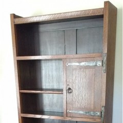 Liberty & Co bookcase / bureau in oak