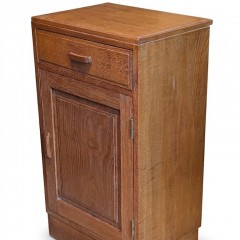 Cotswold School bedside cabinet in oak