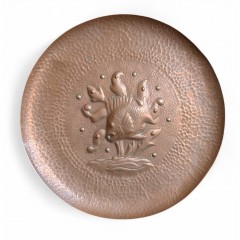 Arts and crafts charger by Newlyn