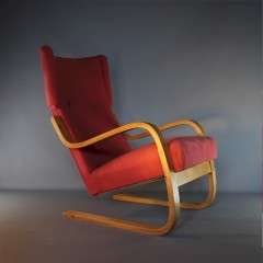 Alvar Aalto designed lounge chair, model 36/401 by Finmar