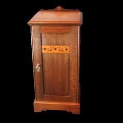 Aesthetic Movement bedside cabinet