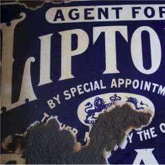 LiptonsTea double sided sign