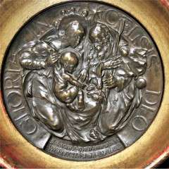 Plaque by Walter Gilbert and the Bromsgrove Guild