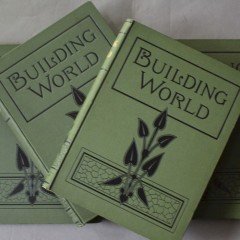 Building World set of four books arts and crafts