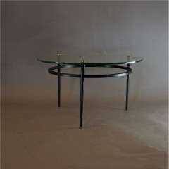 French mid century coffee table