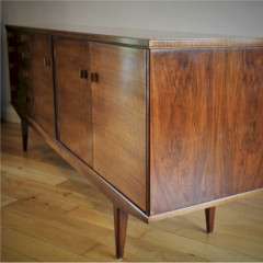 Mid-Century long sideboard in walnut