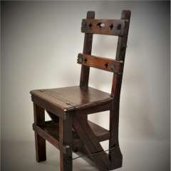 Metamorphic library chair / steps