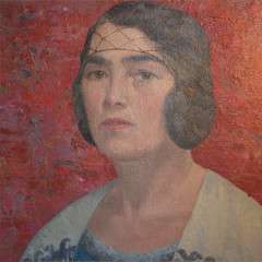 Portrait by Rudolf H Sauter 1923