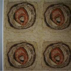 A Bale of 1970's fabric signed Venna Boen