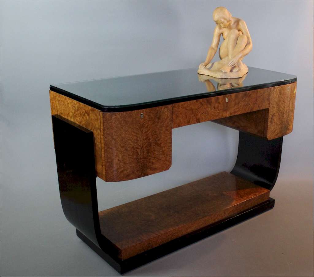 Art Deco U Base console table LATEST STOCK Art Furniture