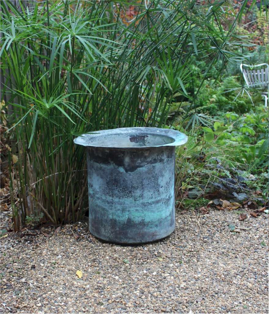 Elegant verdigris copper copper GARDEN Art Furniture